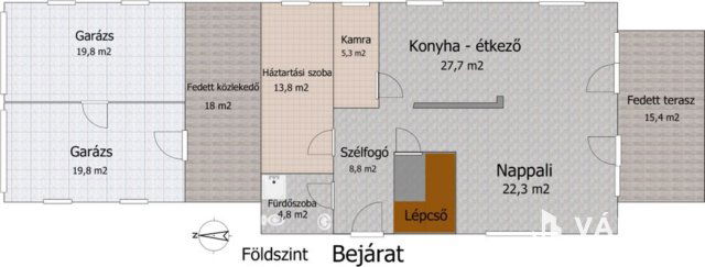Eladó családi ház, Cserszegtomajon 199 M Ft, 4 szobás