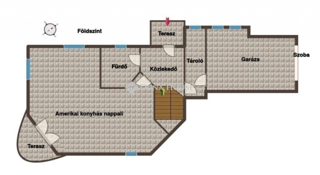 Eladó ikerház, Nagytarcsán 180 M Ft, 5 szobás