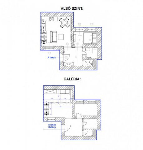 Eladó téglalakás, Budapesten, VIII. kerületben 69 M Ft, 2 szobás