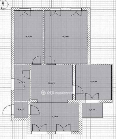Eladó családi ház, Pápán 45 M Ft, 4 szobás