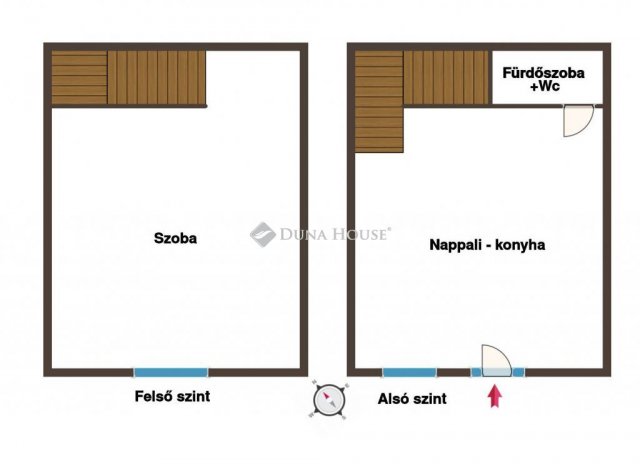 Eladó ikerház, Pécsett 19.99 M Ft, 2 szobás