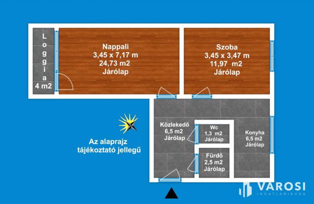 Eladó panellakás, Szegeden 49.9 M Ft, 2 szobás