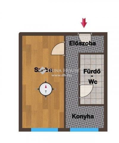 Eladó panellakás, Nagykőrösön 25 M Ft, 1 szobás