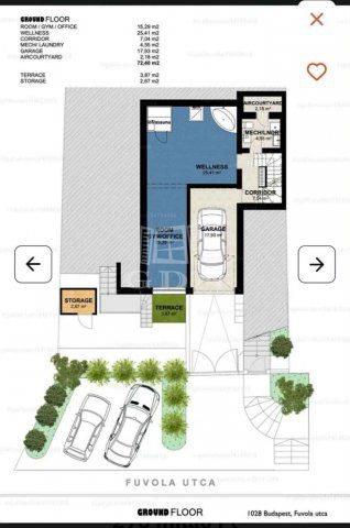 Eladó ikerház, Budapesten, II. kerületben 199 M Ft, 5 szobás