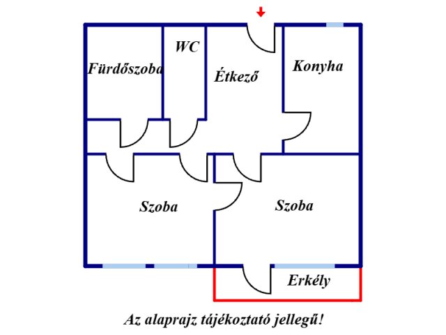 Eladó panellakás, Budapesten, XXI. kerületben 64.9 M Ft, 2 szobás