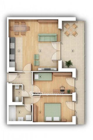 Eladó téglalakás, Budapesten, XIV. kerületben 121.2 M Ft