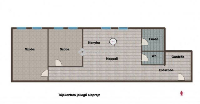 Eladó téglalakás, Budapesten, XIII. kerületben 54.9 M Ft
