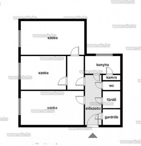 Eladó panellakás, Budapesten, III. kerületben 77.5 M Ft, 3 szobás