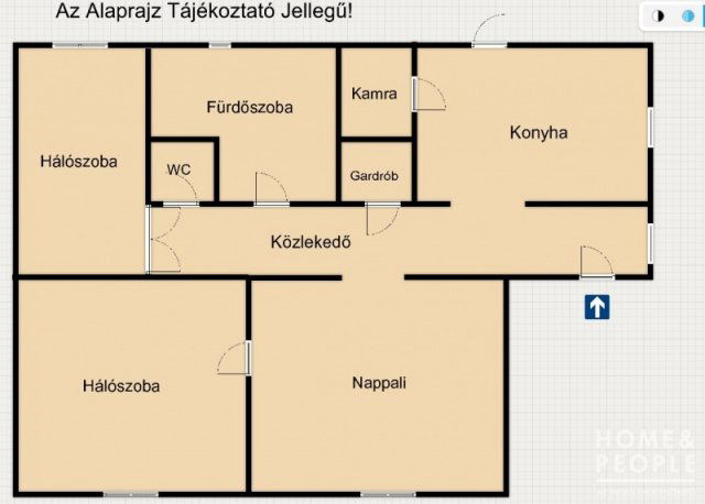 Eladó családi ház, Deszken 58 M Ft, 3 szobás