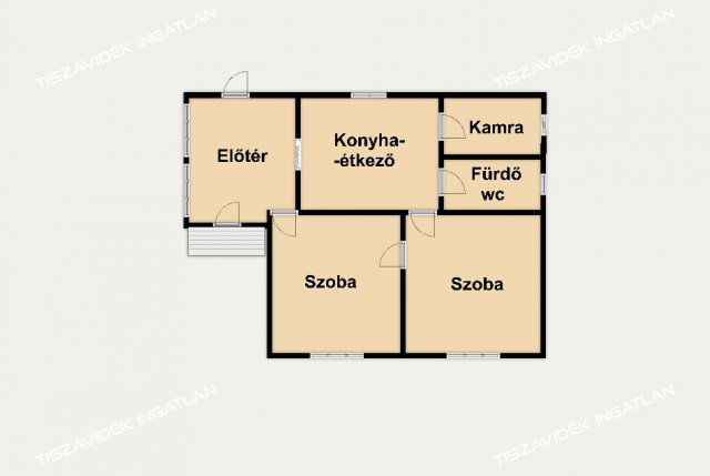 Eladó családi ház, Tiszasülyön 7.9 M Ft, 2 szobás