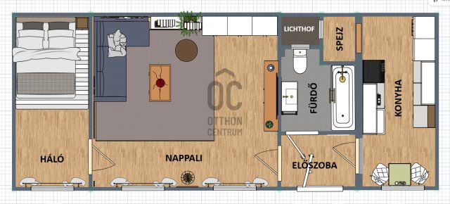 Eladó téglalakás, VII. kerületben, Péterfy Sándor utcában