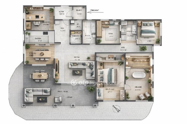Eladó családi ház, Délegyházán 179 M Ft, 5 szobás