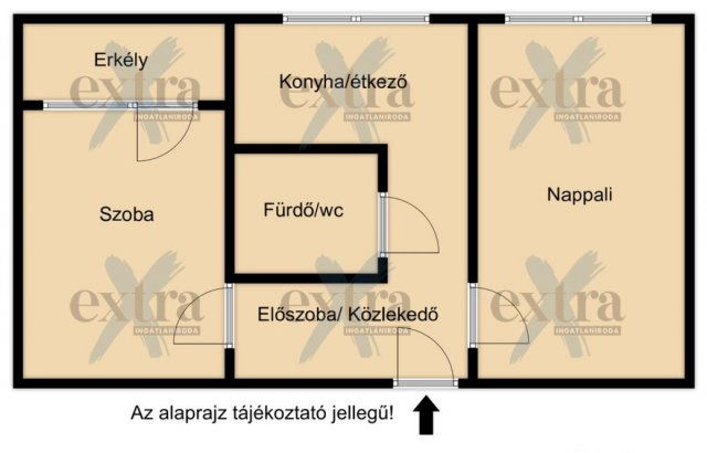 Eladó panellakás, Szegeden 52 M Ft, 2 szobás