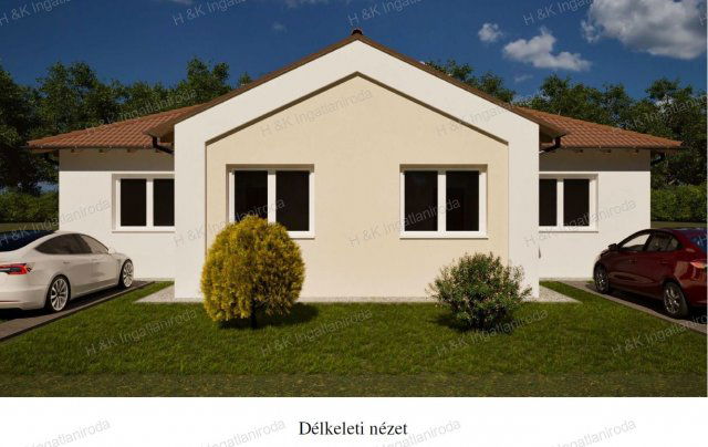 Eladó ikerház, Csörögön 99.9 M Ft, 4+1 szobás