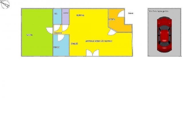 Eladó téglalakás, Budapesten, XX. kerületben 72 M Ft, 2 szobás