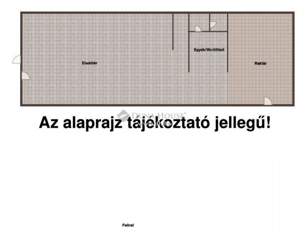 Eladó üzlethelyiség, Erken 9.9 M Ft / költözzbe.hu