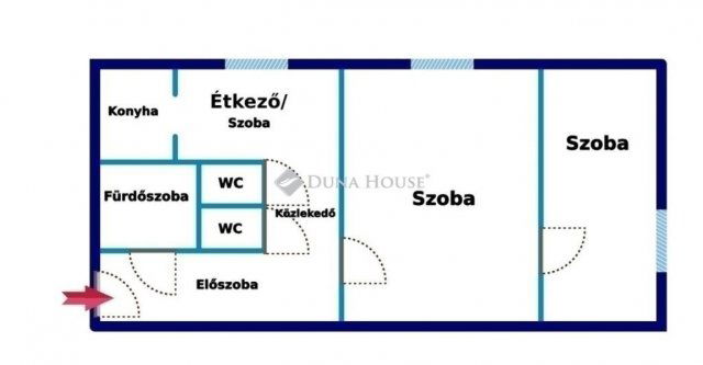 Eladó téglalakás, Budapesten, XIII. kerületben 81.8 M Ft