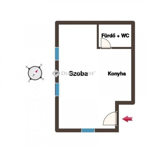 Eladó téglalakás, Budapesten, XX. kerületben 35 M Ft, 1 szobás