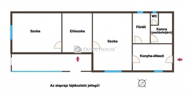 Eladó családi ház, Mendén 43 M Ft, 2 szobás