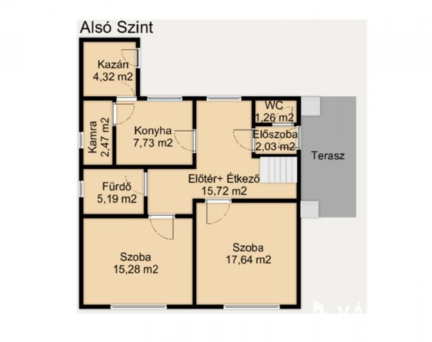 Eladó családi ház, Székkutason 43.5 M Ft, 4 szobás