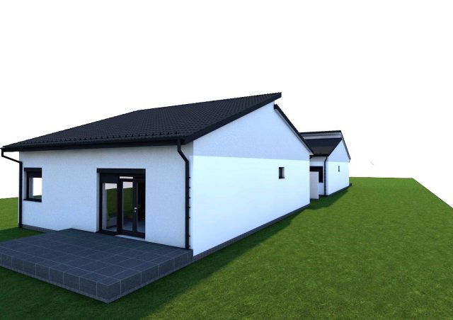 Eladó ikerház, Nyírpazonyon 84 M Ft, 4 szobás