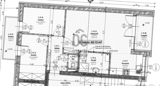 Eladó téglalakás, Hajdúböszörményen 76.38 M Ft, 3 szobás