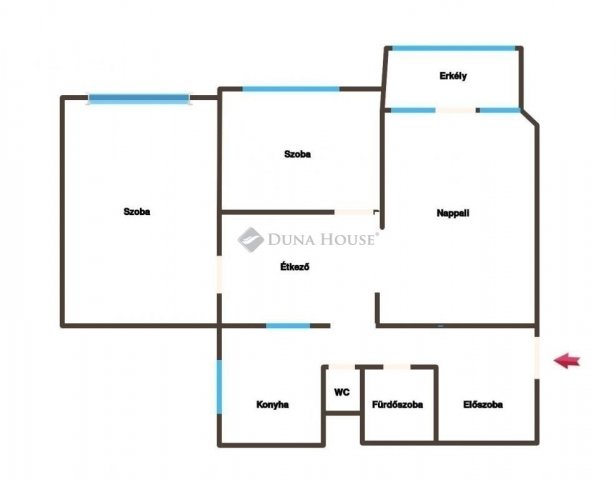Eladó panellakás, Budapesten, IV. kerületben 89.5 M Ft, 3 szobás