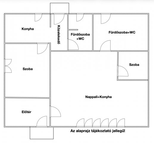 Eladó családi ház, Szigetújfalun 70.5 M Ft, 2 szobás