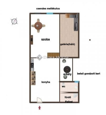 Eladó téglalakás, Budapesten, VIII. kerületben 58.99 M Ft