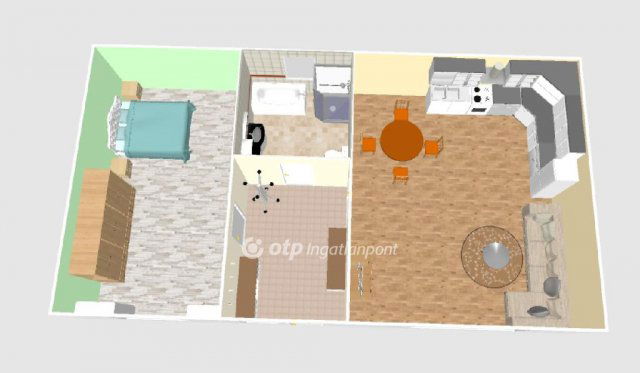 Eladó mezogazdasagi ingatlan, Mezőberényben 3.3 M Ft, 2 szobás