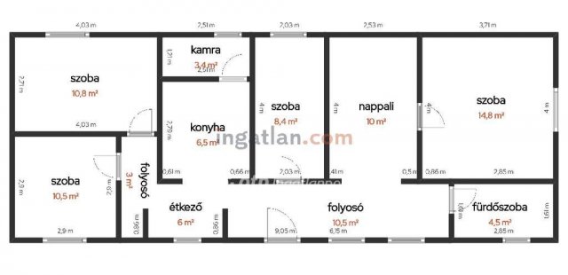 Eladó családi ház, Tiszakécskén 19.9 M Ft, 3 szobás