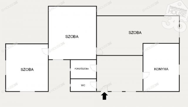 Eladó családi ház, Kecskeméten 39.9 M Ft, 3 szobás