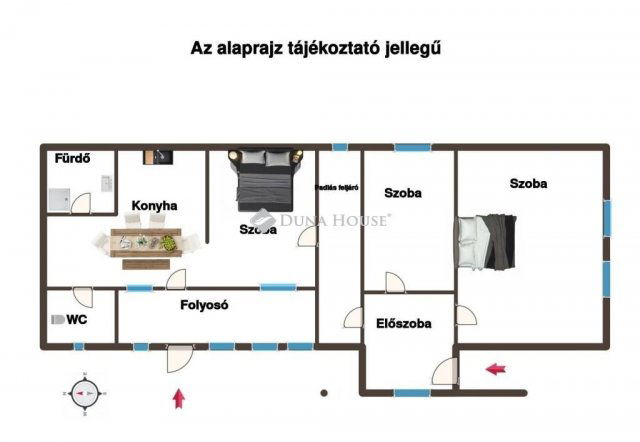 Eladó családi ház, Nagykanizsán 20 M Ft, 3 szobás