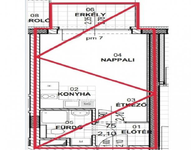 Eladó téglalakás, Budapesten, III. kerületben 72.9 M Ft