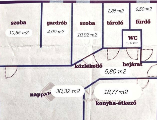 Eladó téglalakás, Zalaegerszegen 49.9 M Ft, 2+1 szobás