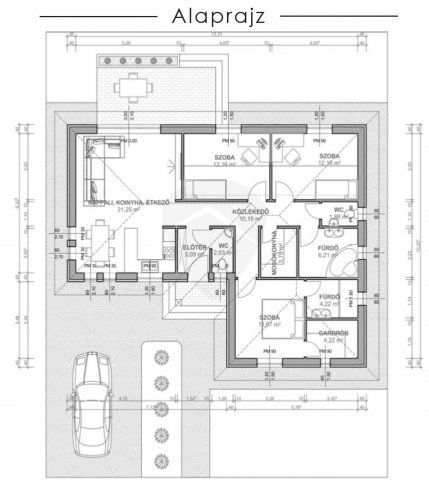 Eladó családi ház, Győrzámolyon 106 M Ft, 4 szobás