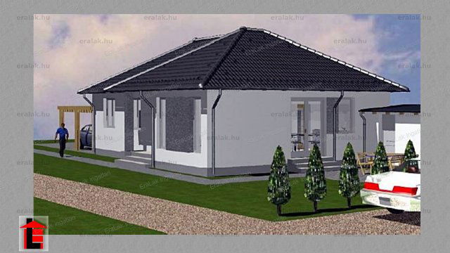 Eladó ikerház, Győrújfalun 89.99 M Ft, 4 szobás