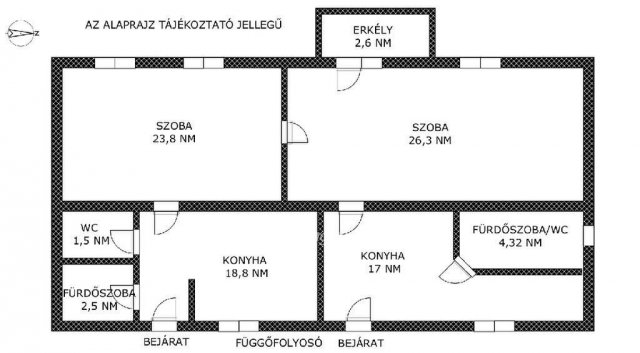Eladó téglalakás, Budapesten, XIV. kerületben 99 M Ft, 3 szobás