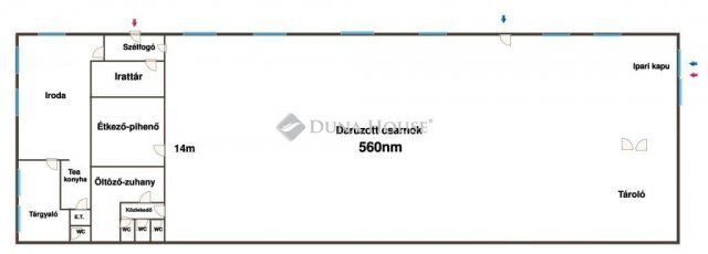 Kiadó ipari ingatlan, Vecsésen, Dózsa György úton