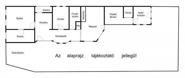 Eladó családi ház, Makón 84.9 M Ft, 3+1 szobás