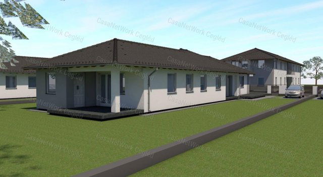 Eladó ikerház, Újszászon 86.51 M Ft, 4 szobás