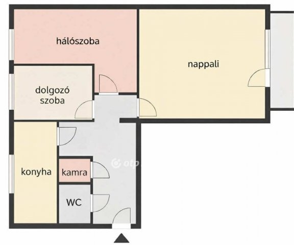 Eladó panellakás, Budapesten, XXI. kerületben 64.9 M Ft, 3 szobás