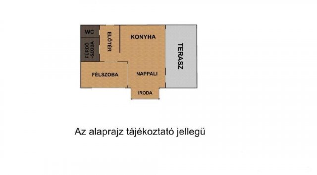 Eladó téglalakás, Nyíregyházán 55.7 M Ft, 1+1 szobás
