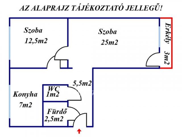 Eladó panellakás, Békésen 13.5 M Ft, 2 szobás