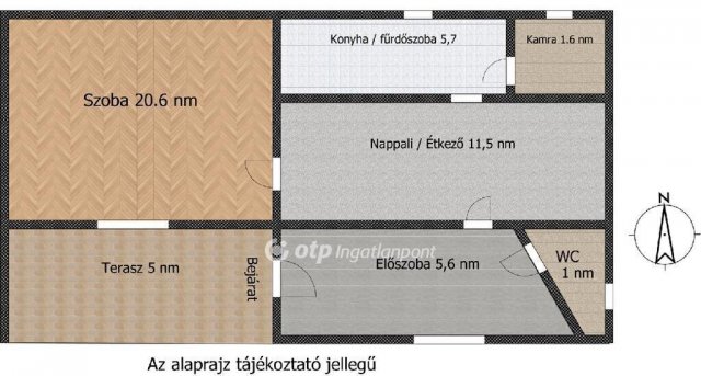 Eladó téglalakás, Budapesten, XXIII. kerületben 41.5 M Ft