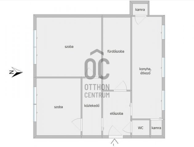 Eladó téglalakás, Cegléden 64.9 M Ft, 2 szobás