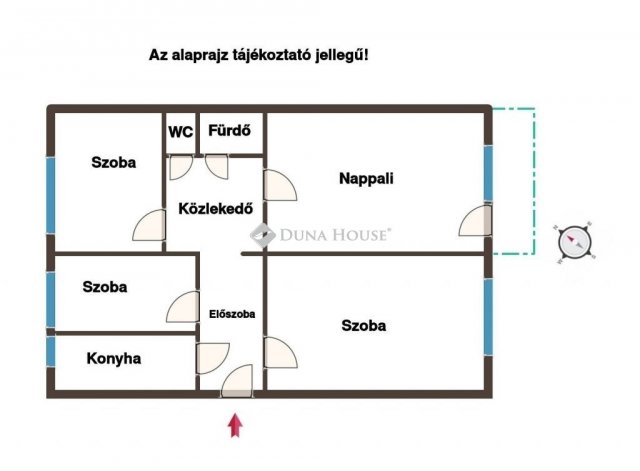 Eladó panellakás, Budapesten, XIX. kerületben 84 M Ft, 4 szobás