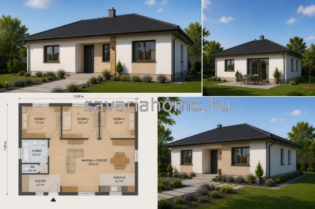 Eladó családi ház, Sitkén 49.9 M Ft, 4 szobás