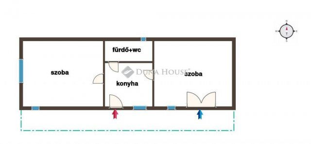 Eladó családi ház, Domoszlón, Petőfi Sándor úton 24.9 M Ft