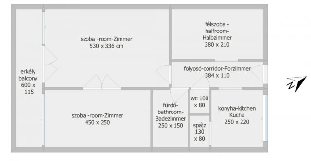 Eladó panellakás, Salgótarjánban 31.5 M Ft, 2+1 szobás